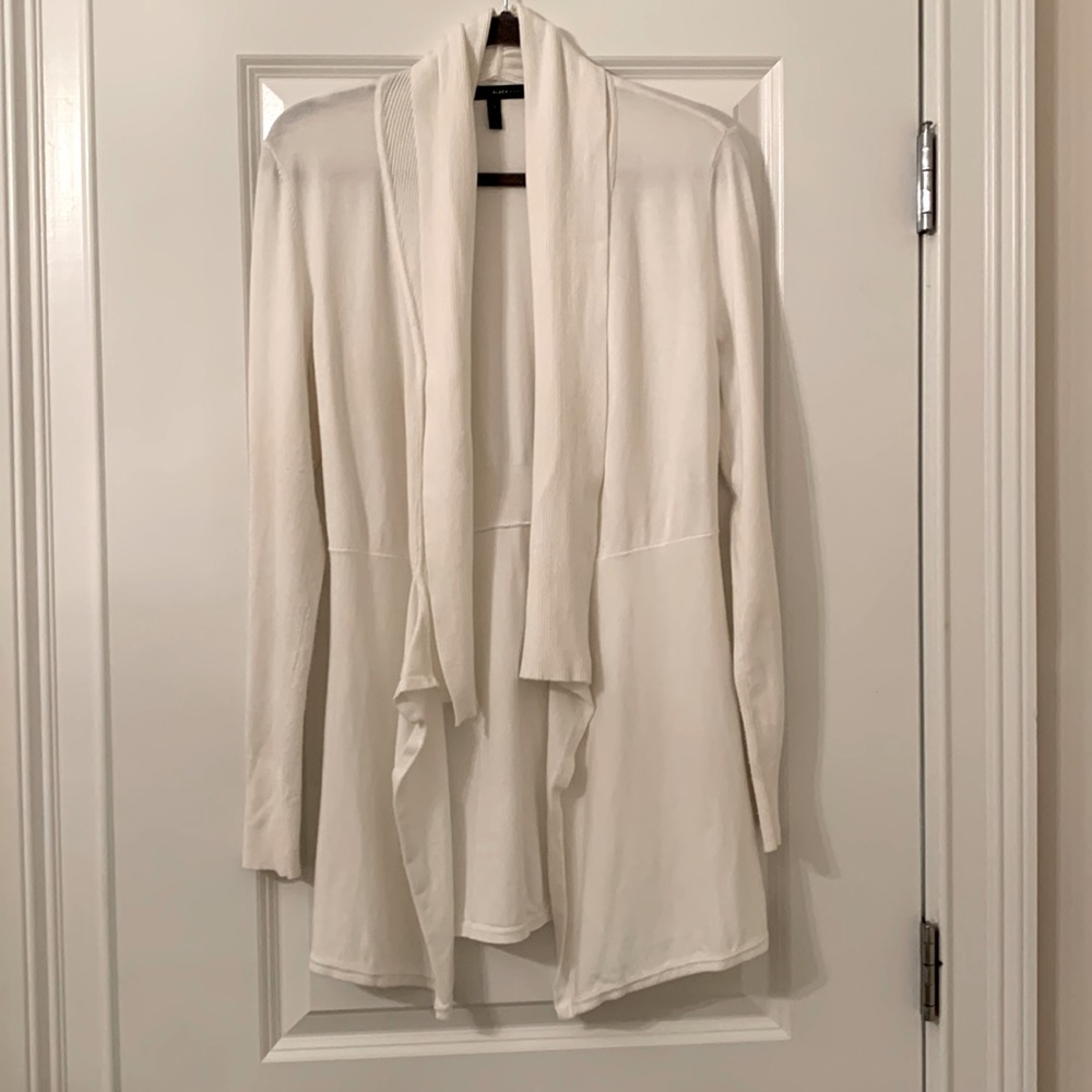 WHBM Women’s Cascade Front Cardigan Sz S